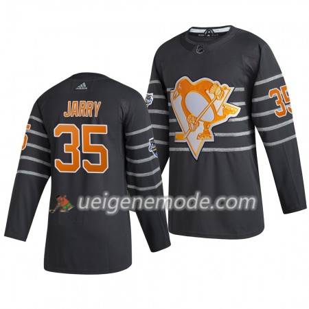 Herren Pittsburgh Penguins Trikot Tristan Jarry 35 Grau Adidas 2020 NHL All-Star Authentic
